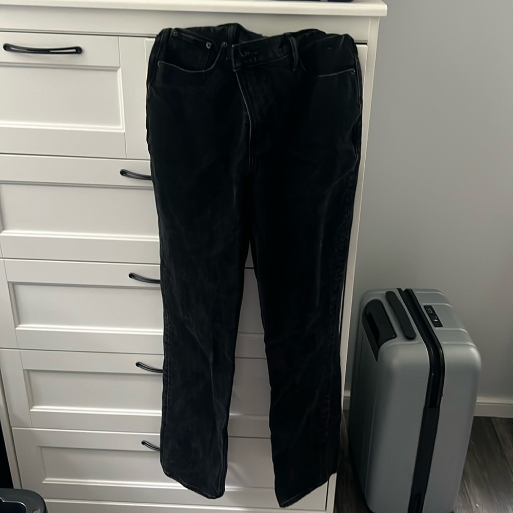 Abercrombie 90s straight ultra high rise curve love jeans